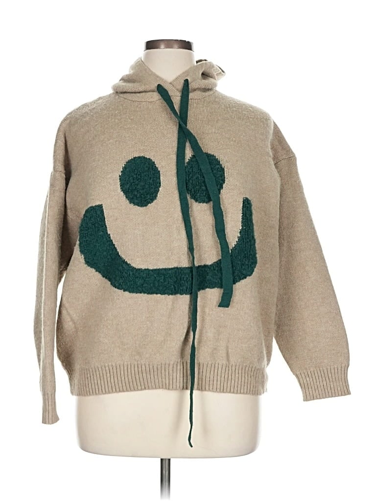 Pre-owned Unbranded Pullover Sweater In Brown