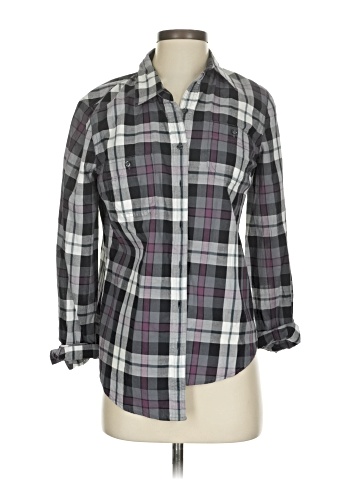 Sandra Ingrish 3/4 Sleeve Button-Down Shirt (view 1)