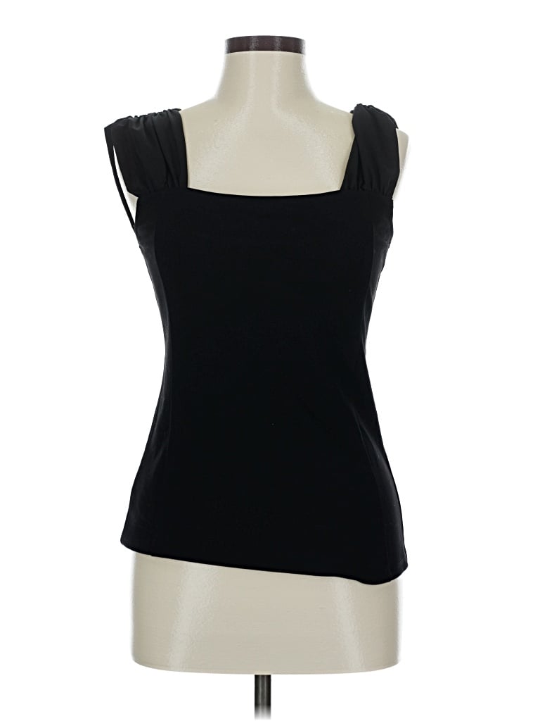 Pre-owned Ann Taylor Factory Tank Top Black Strapless Neckline Tops