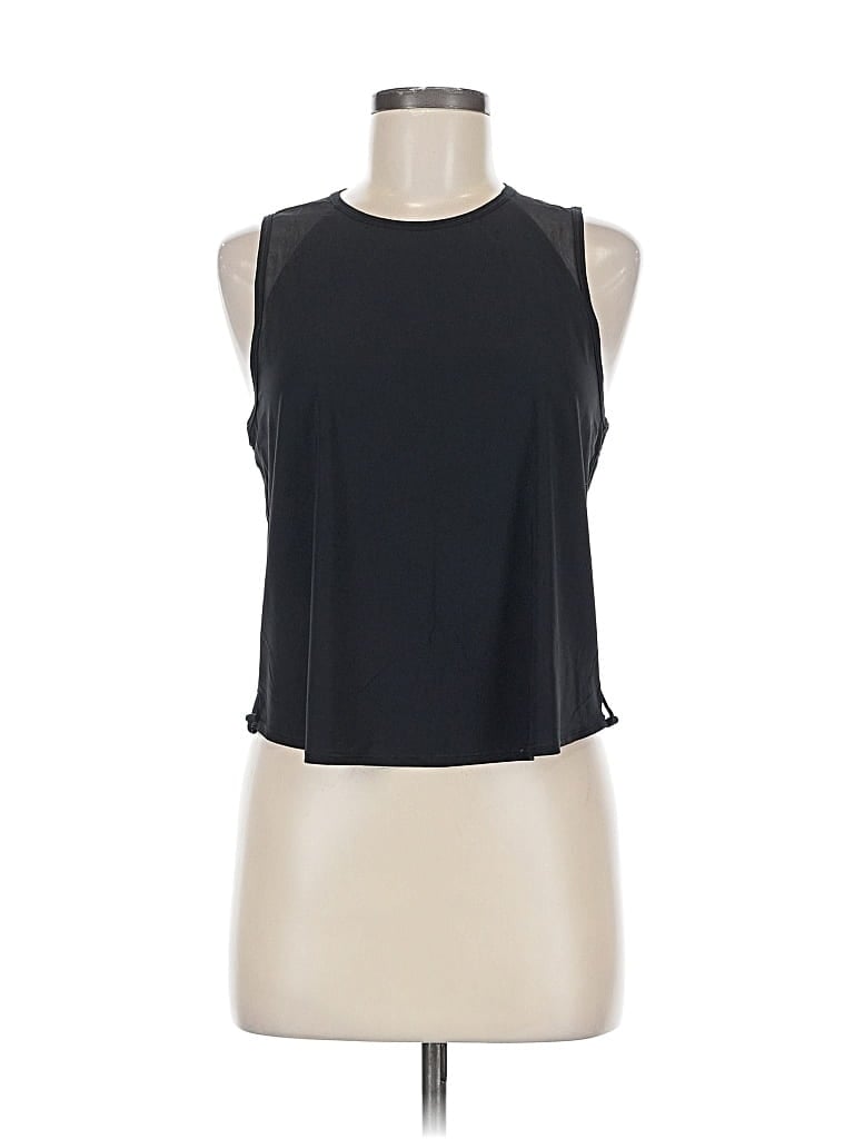 Pre-owned Lululemon Athletica Sleeveless T-shirt In Black