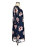 Noctflos 100% Polyester Floral Blue Casual Dress Size M - photo 4