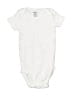 Carter's Solid White Short Sleeve Onesie 3-6 MO / 6 MO - photo 1