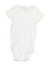 Carter's Solid White Short Sleeve Onesie 3-6 MO / 6 MO - photo 2