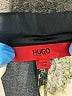 HUGO by HUGO BOSS 100% Polyester Floral Black Blue Casual Pants Size 6 - photo 6