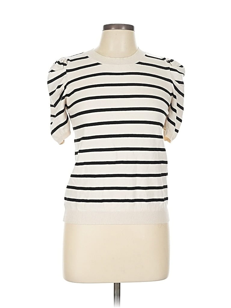 Pre-owned Dokotoo Pullover Sweater In White