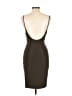 Windsor Solid Brown Green Cocktail Dress Size L - photo 2