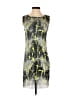 Komarov 100% Polyester Graphic Gray Cocktail Dress Size Sm (1) - photo 1