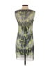 Komarov 100% Polyester Graphic Gray Cocktail Dress Size Sm (1) - photo 2