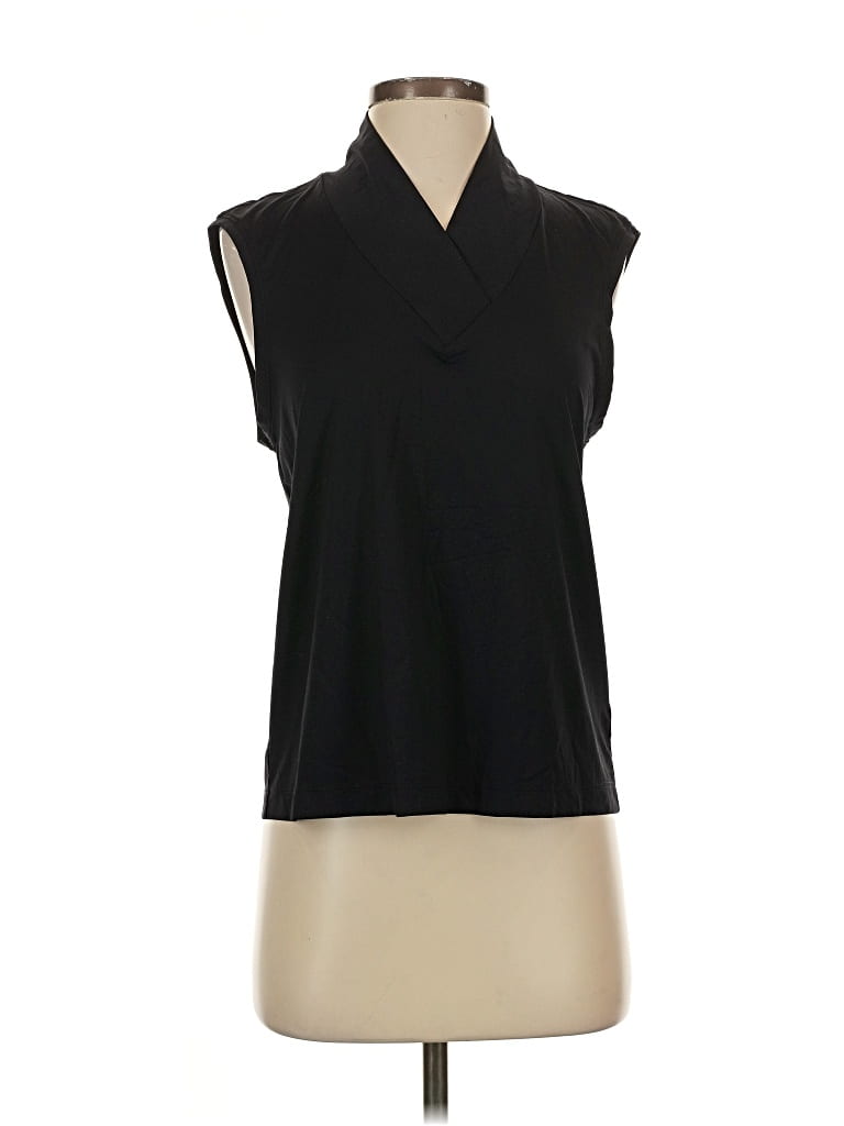 Pre-owned Kinona Sleeveless Blouse In Black