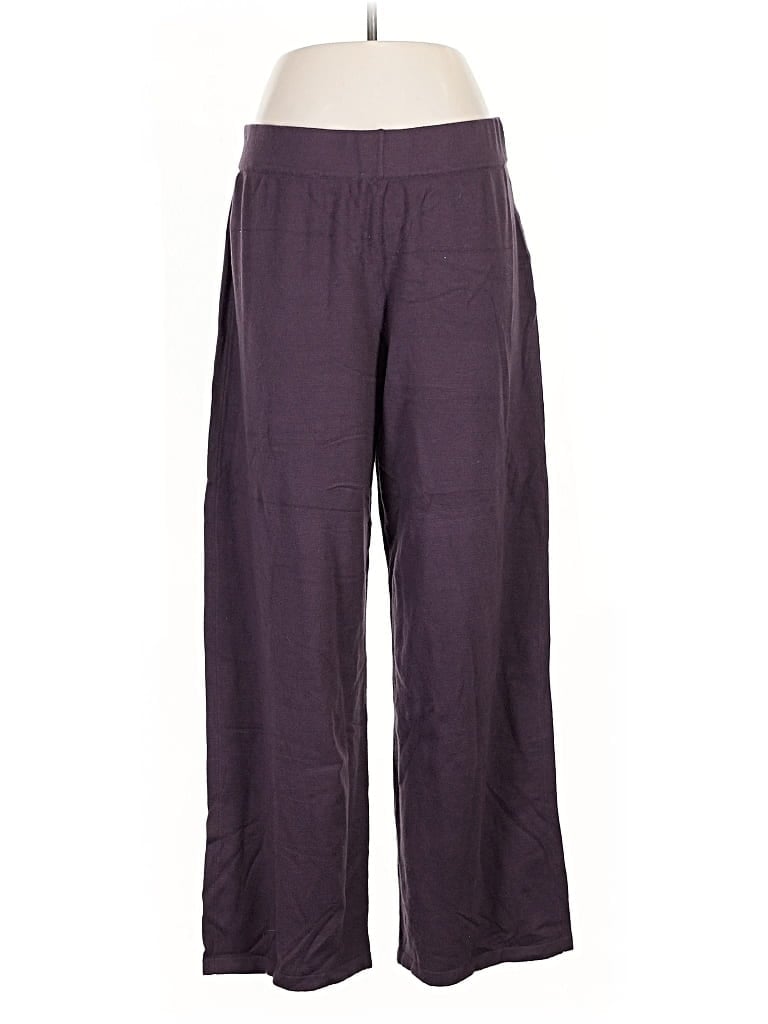 Pre-owned Liz Claiborne Casual Pants In Purple
