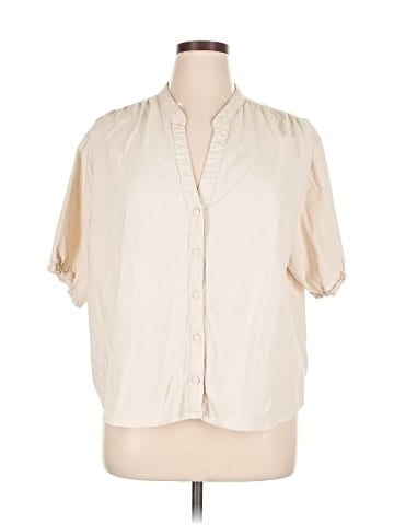 Risen Short Sleeve Blouse (view 1)