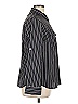 MICHAEL Michael Kors 100% Polyester Stripes Black Long Sleeve Blouse Size XL - photo 4
