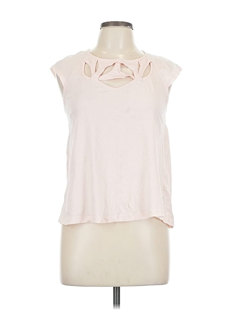 Pre-owned Synergy Sleeveless Blouse In Pink