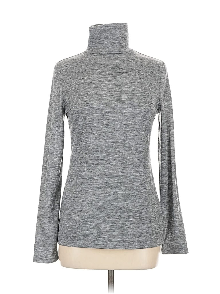Pre-owned A New Day Long Sleeve Turtleneck In Gray