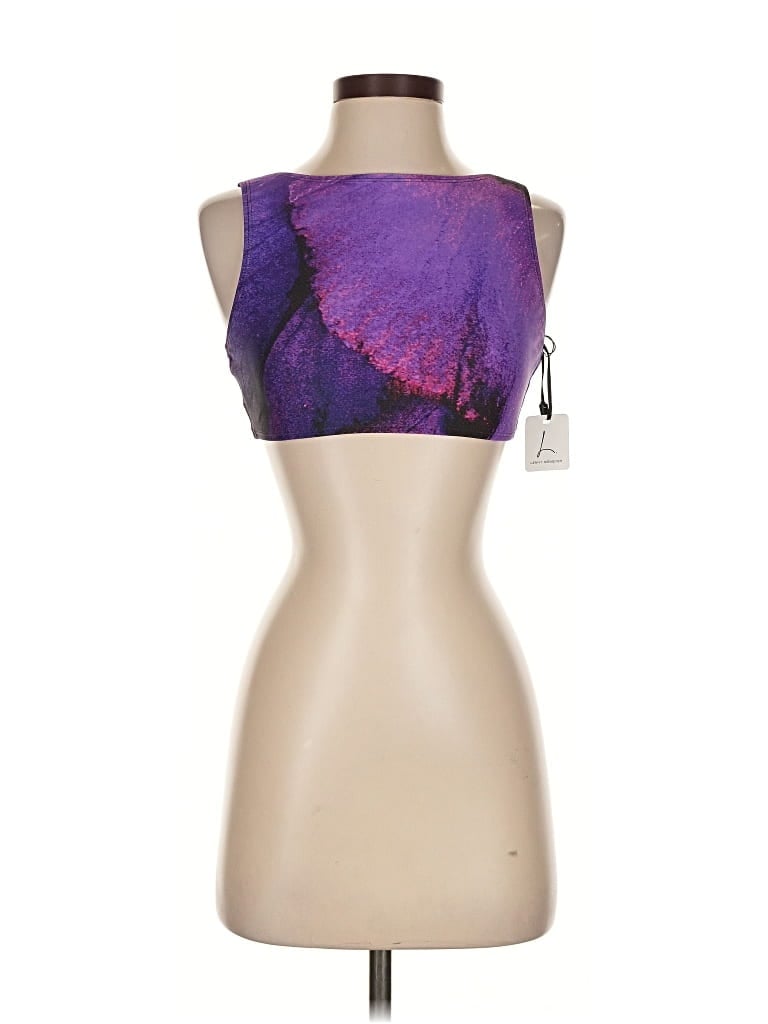 Lenny Niemeyer Tank Top Purple Strapless Neckline Tops