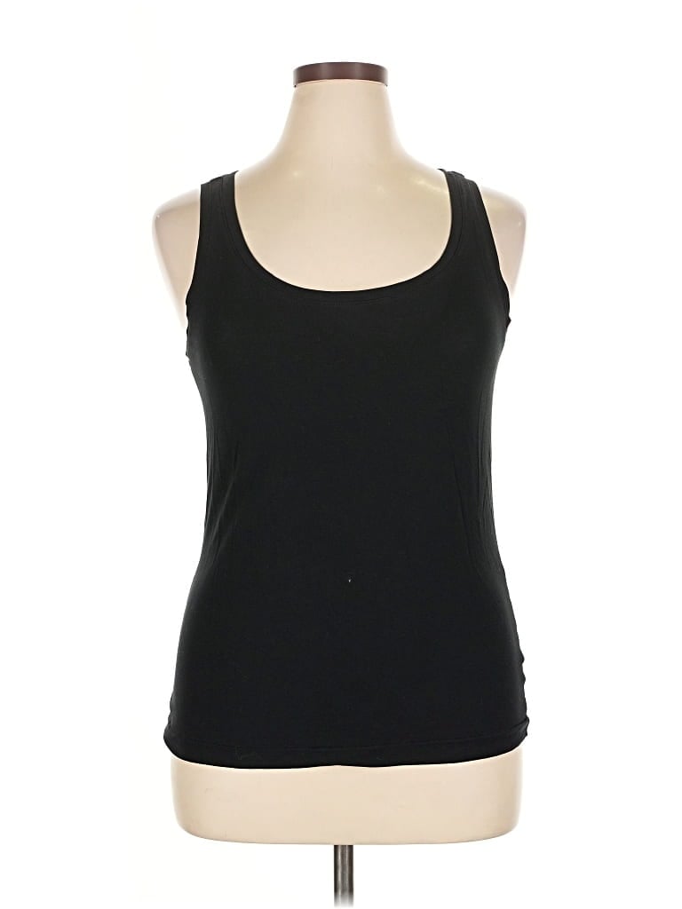 Pre-owned Gap Body Tank Top Black Halter Neckline Tops