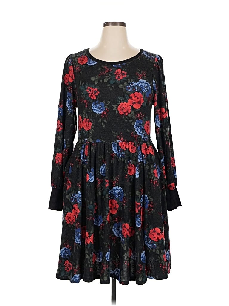 Pre-owned Torrid Casual Dress In Black