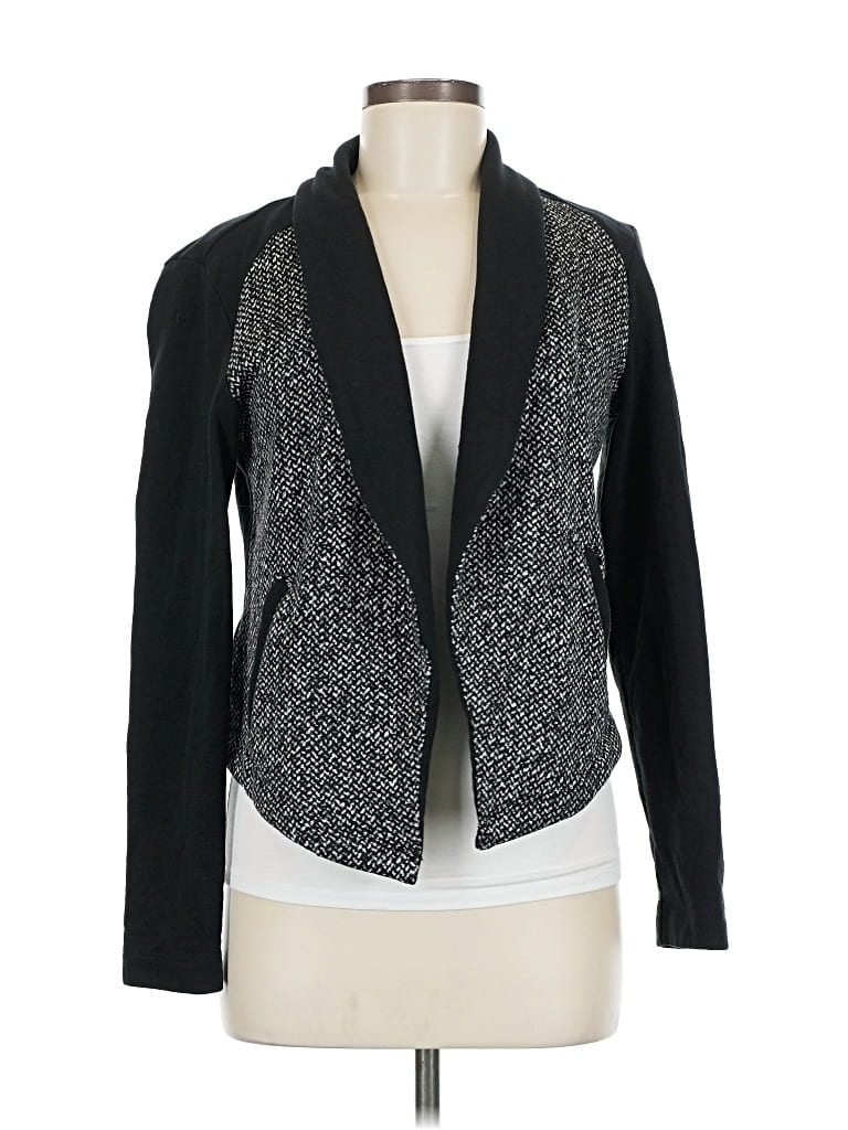 Pre-owned Lou & Grey Long Sleeve Top Black Cowl Neck Tops