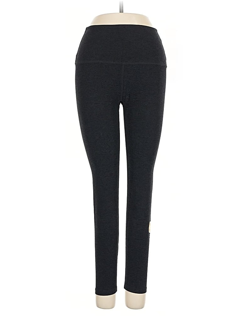 Pre-owned Beyond Yoga Active Pants In Black