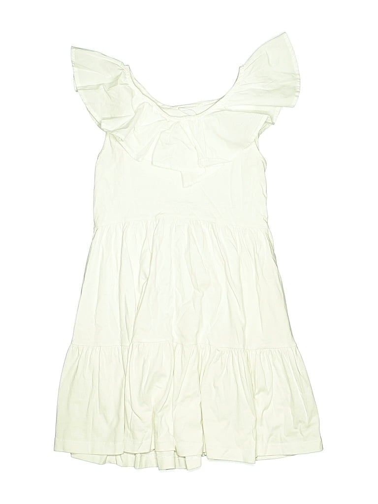Pre-owned Zara Kids' Dress In White