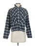OVERLOVER 100% Cotton Plaid Blue Long Sleeve Button-Down Shirt Size XS - photo 1