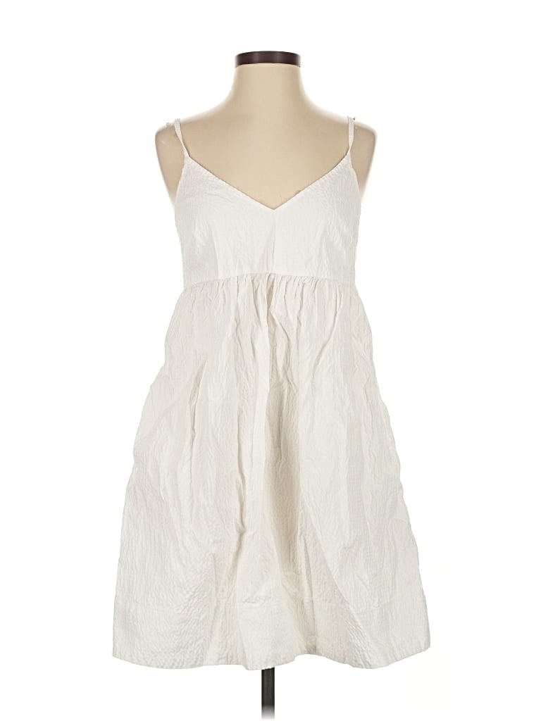 Pre-owned A New Day Casual Dress In White