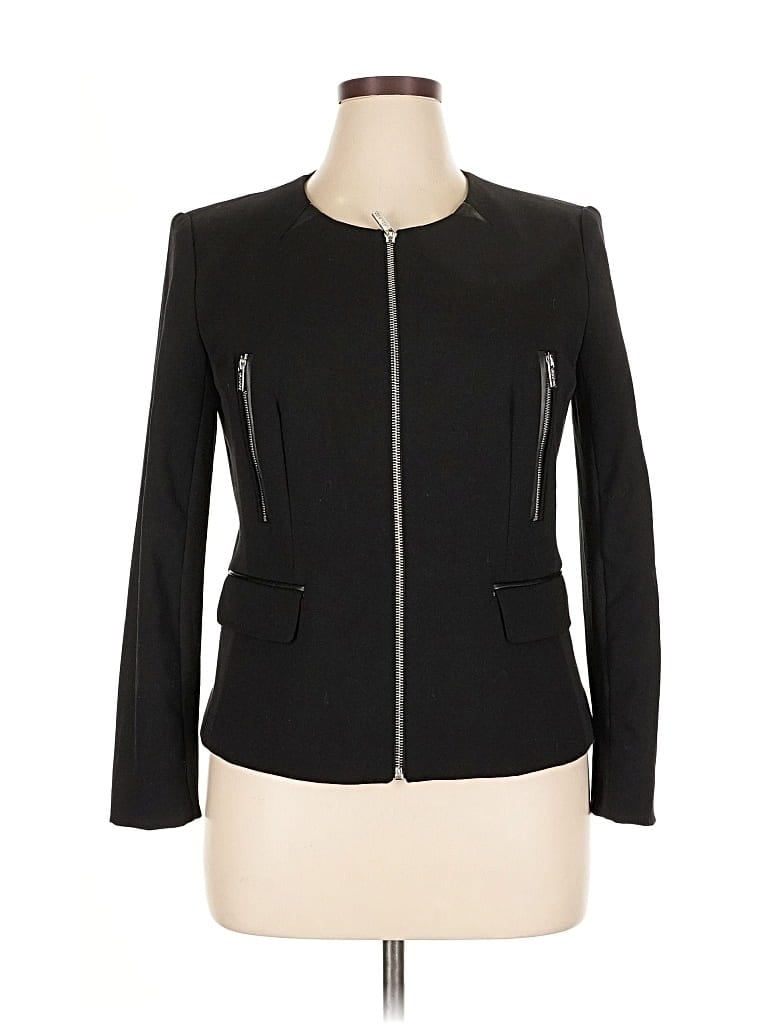 Pre-owned Calvin Klein Jacket In Black