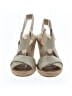 Andre Assous Tan Green Wedges Size 5 - photo 2