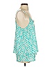 Cover Stitched 100% Polyester Teal Sleeveless Blouse Size S - photo 4