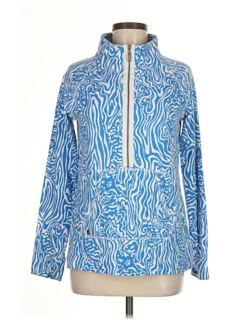 Pre-owned Lilly Pulitzer Pullover Sweater In Blue