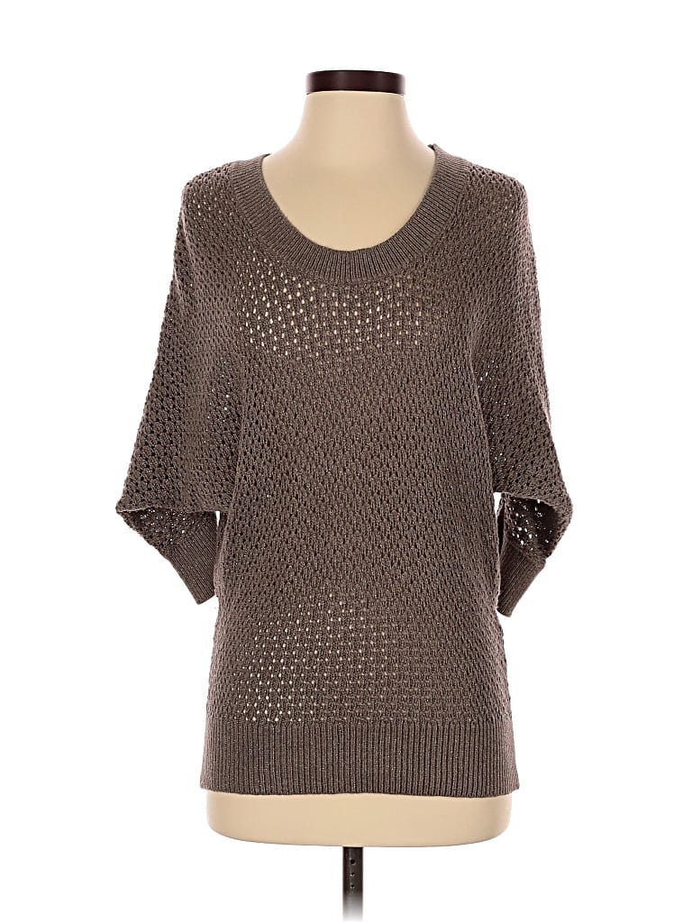 Pre-owned Express Pullover Sweater In Brown