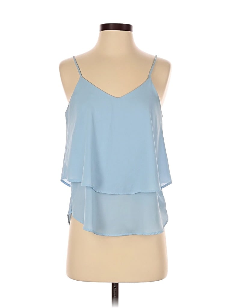 Pre-owned Annabelle Sleeveless Blouse In Blue