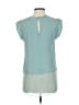 Rebecca Taylor Teal Short Sleeve Blouse Size 2 - photo 2