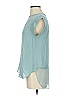 Rebecca Taylor Teal Short Sleeve Blouse Size 2 - photo 5