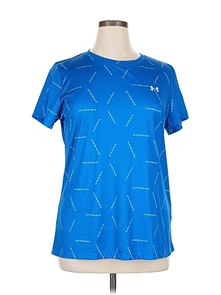 Pre-owned Under Armour Active T-shirt In Blue