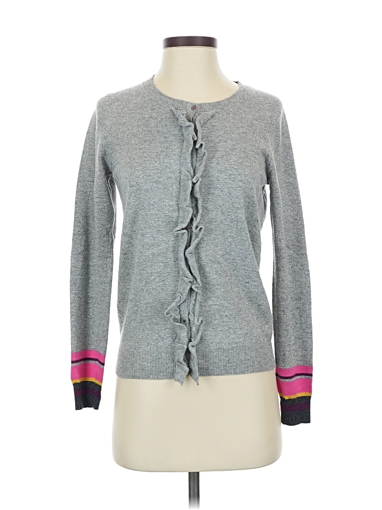 Pre-owned Boden Cardigan Sweater In Gray