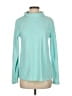 Dudley Stephens 100% Polyester Teal Turtleneck Sweater Size S - photo 1