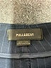 Pull&Bear Stripes Blue Dress Pants Size XS - photo 3