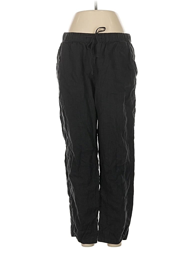 Pre-owned Caslon Track Pants In Black
