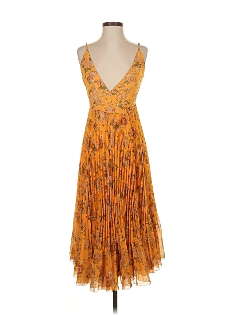Pre-owned Wilfred Cocktail Dress In Orange