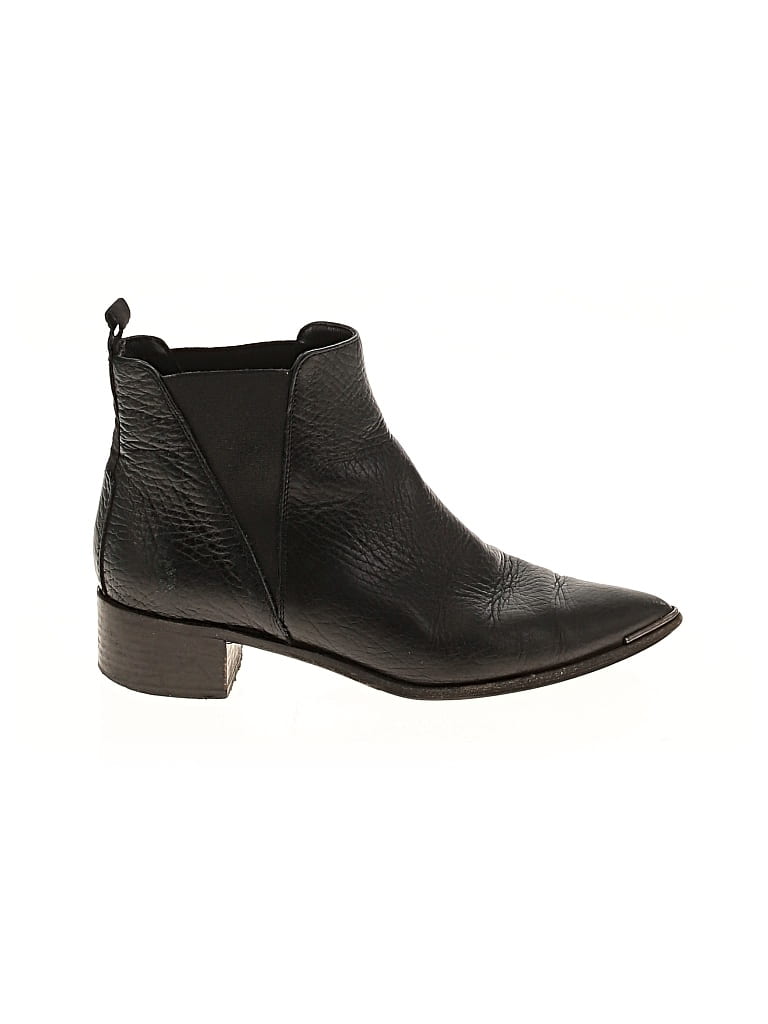 Pre-owned Acne Studios Ankle Boots In Black