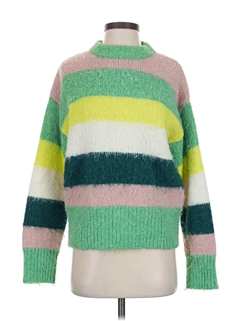 Pre-owned A New Day Pullover Sweater In Green