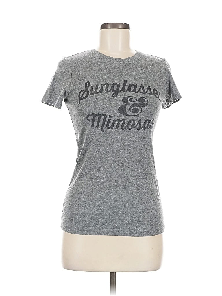 Pre-owned Next Level Apparel Short Sleeve T-shirt In Gray