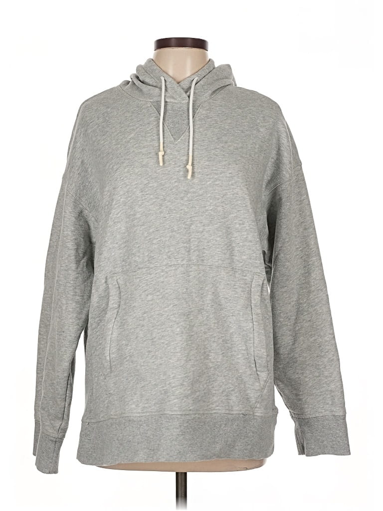 Pre-owned All In Motion Pullover Hoodie In Gray