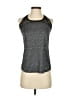 Nike 100% Polyester Gray Active Tank Size S - photo 1