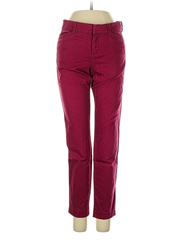Pre-owned Old Navy Casual Pants In Burgundy