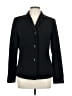 Caslon 100% Polyester Black Blazer Size 10 - photo 1