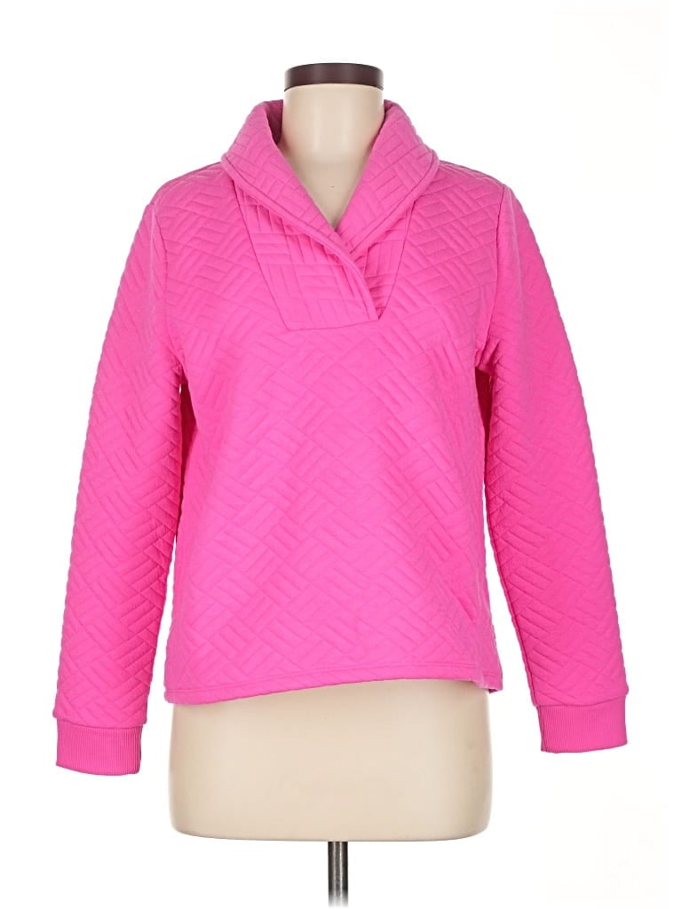 Pre-owned T By Talbots Pullover Sweater In Pink