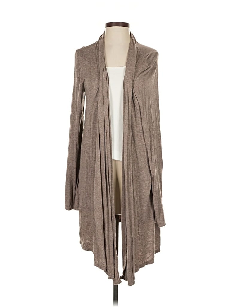 Pre-owned Max Studio Cardigan Sweater In Brown