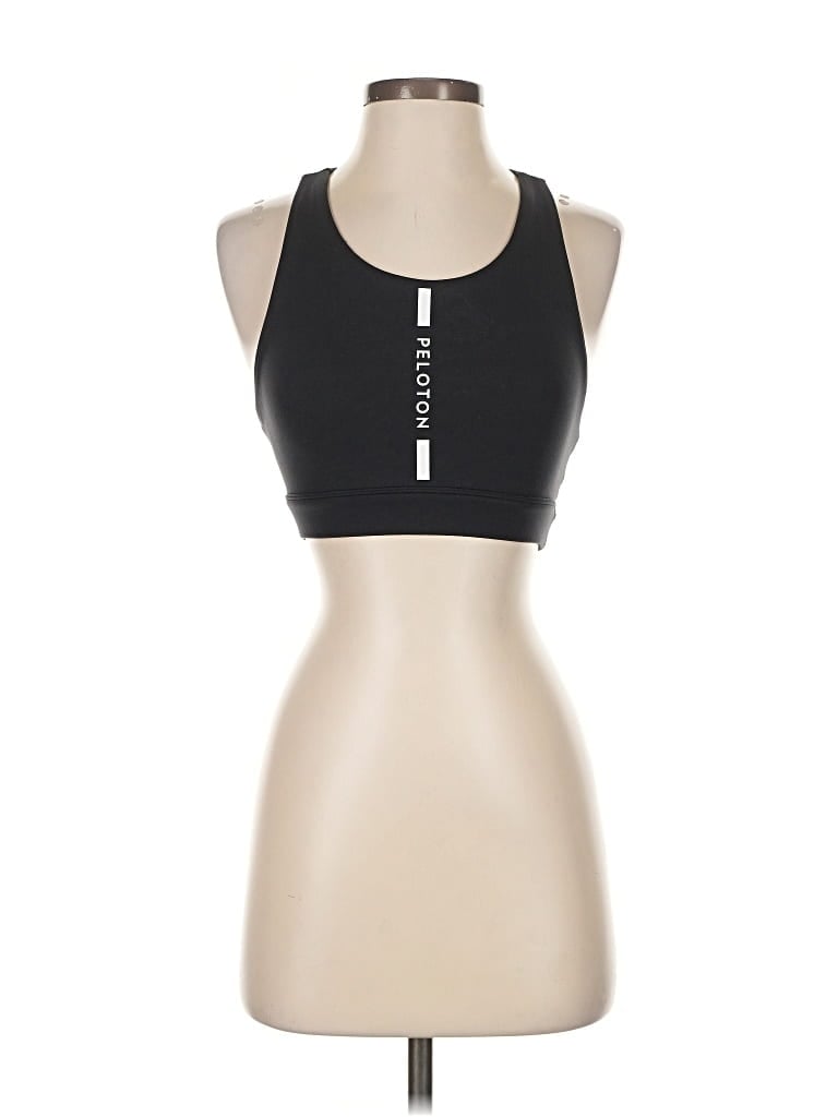 Pre-owned Peloton Sports Bra In Black